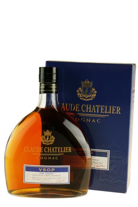 Køb Cognac Claude Chatelier VSOP 70 CL 40 % - Pris: 489,00,- | Weinbrände